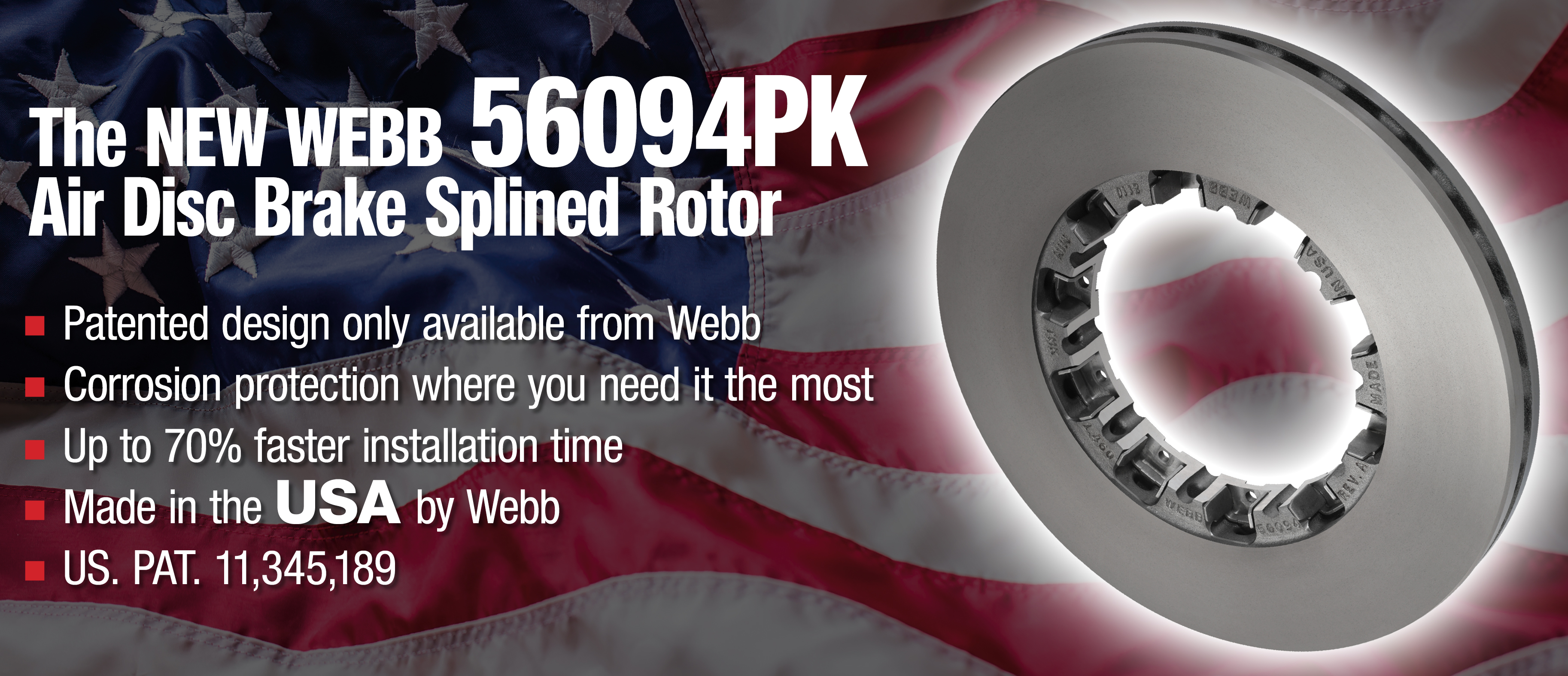 56094PK rotors fight corrosion and rust