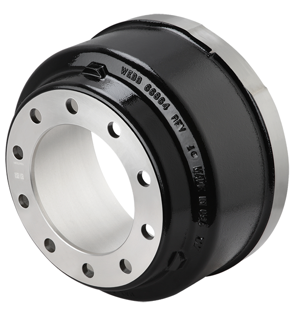 standard cast iron brake drums