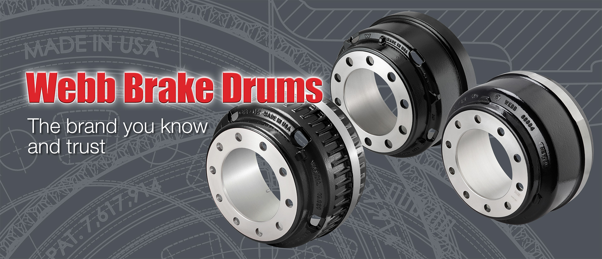 Webb Brake Drums