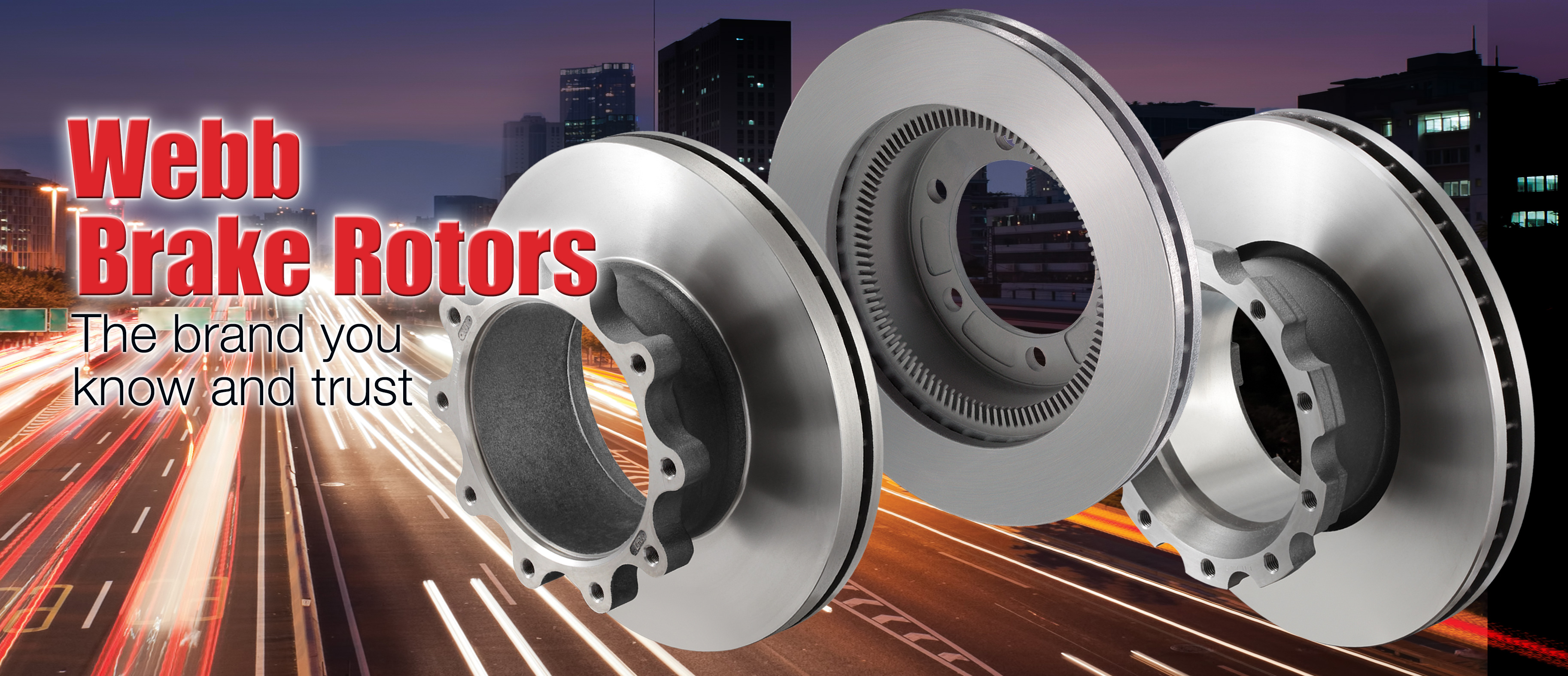 Webb Air Disc Brake Rotors